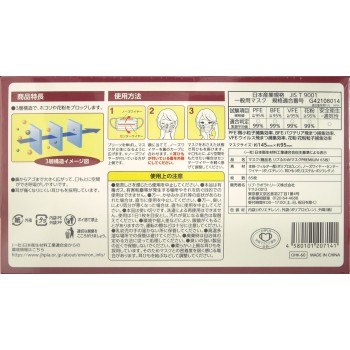 리브후와 W 마스크 PREMIUM 소사이즈 65매 리브 라보라토리즈