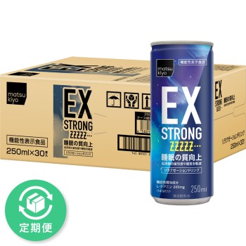 matsukiyo EXSTRONG 릴랙세이션 드링크ZZZZZ 케이스 250ml×30본