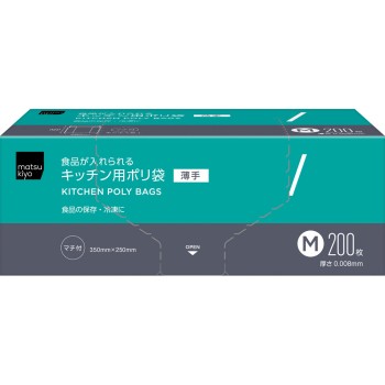 마츠키요 식품 넣을 수 있는 키친용 폴리 봉투 M M200매