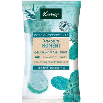 크나이프 스파클링 태블릿 피스풀 모멘트 아쿠아 허벌 향 50g 크나이프 재팬