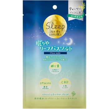 시무라 수면 리프 바스 솔트 클리어 나이트 150g