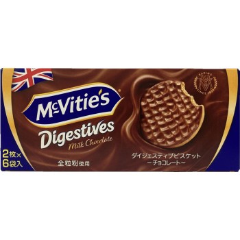 맥비티 다이제스티브 비스킷 초콜릿 12매