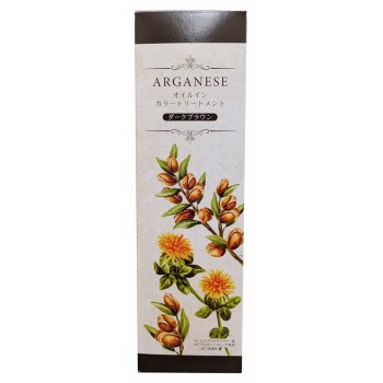 아르가네제 오일인 컬러트리트먼트 브러쉬 부착 다크브라운 180g 윌미나