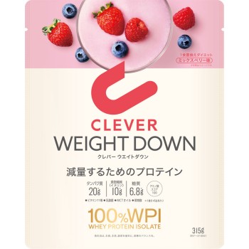 클레버 프로테인 웨이트다운 믹스 베리 315g 네이처랩