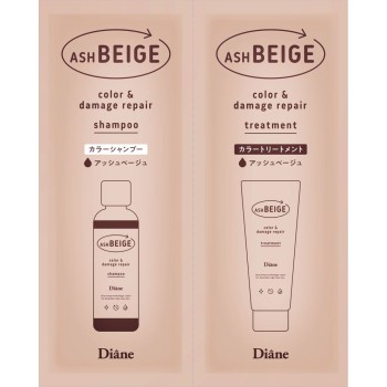 다이안 컬러 샴푸&트리트먼트 애시 베이지 트라이얼 25ml×2 네이처랩