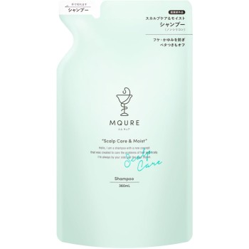 엠큐어 약용 스캘프 케어&모이스트 샴푸 리필 360ml