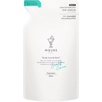 엠큐어 약용 스캘프케어&모이스트 트리트먼트 리필 360ml
