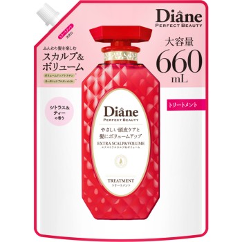 다이앤 퍼펙트 뷰티 스컬프&볼륨 트리트먼트 리필 대용량 660ml 네이처랩