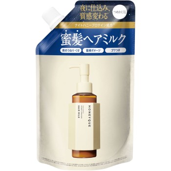 하니쿠 나이트 리페어 2WAY 헤어 밀크 모이스트 (리필) 140ml 보틀웍스