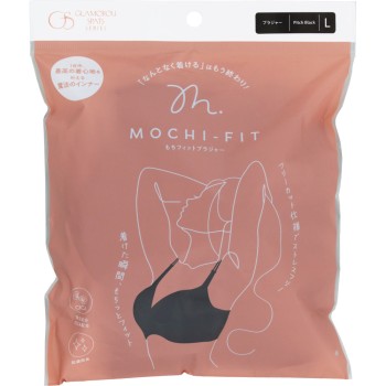 모찌 핏 브라 피치블랙 L L YB-LAB.