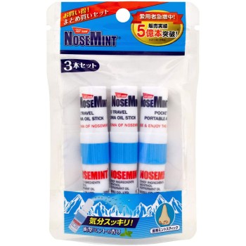 NOSEMINT 노즈 민트 3개 세트 2ml×3 소수