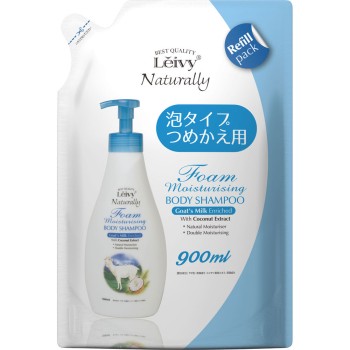 레이비 폼 바디샴푸 리필용 고트밀크 900ml 악시스