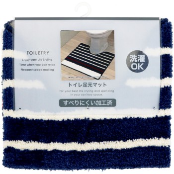 요코즈나 레유르 변기 발 매트 블루