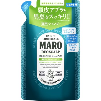 MARO 약용데오스칼프 샴푸 리필 400ml 네이처 래보