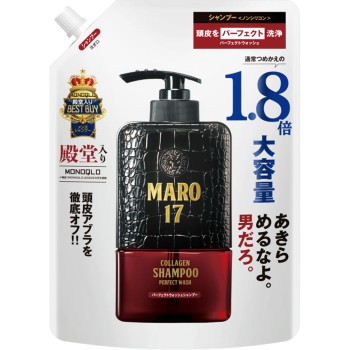 MARO17 콜라겐샴푸리필1.8배 퍼펙트워시 540ml 네이처 래보