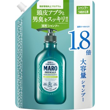 MARO 데오 스칼프 샴푸 리필 대용량 720ml 네이처 래보