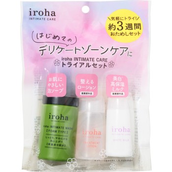 iroha INTIMATE CARE TRIAL SET 120g 典雅