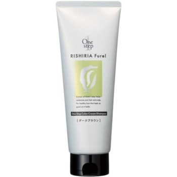 리시리아 플루르 원 스텝 컬러 크림 샴푸 다크 브라운 240g 퓨얼