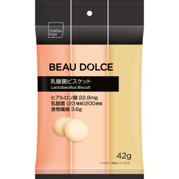 matsukiyo BEAU DOLCE 유산균 비스킷 42g
