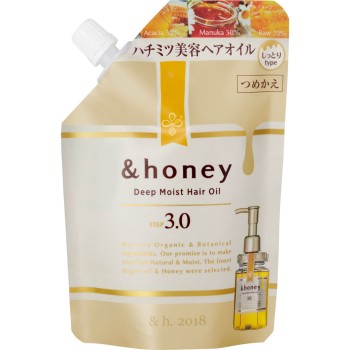 앤드허니 딥 모이스트 헤어 오일 3.0 리필 75ml 빅클리어