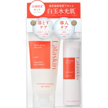 라라스킨 화이트구슬필링젤세안 140g+수광 샤워미스트 60g _ 프리미아 안티에이징