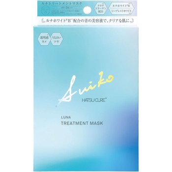 SUIKO 루나화이트트리트먼트마스크 3매입 씨 스타일