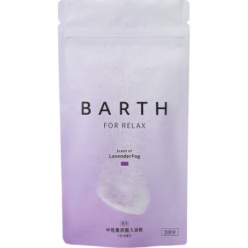 약용 BARTH 중성 탄산수소 입욕제 RELAX Lavender Fog 9정 BARTH
