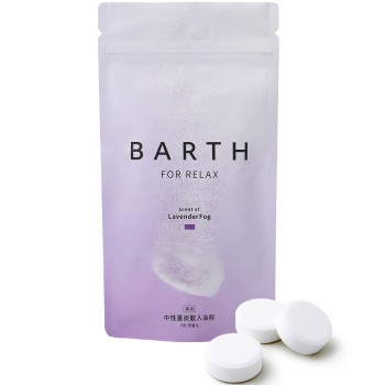 약용 BARTH 중성 탄산수소 입욕제 RELAX Lavender Fog 9정 BARTH