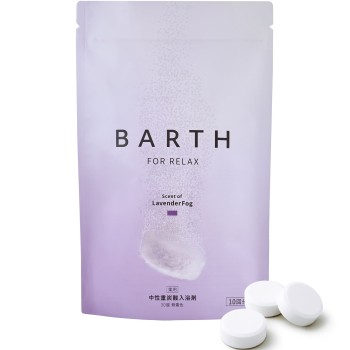 약용 BARTH 중성 중탄산 입욕제 RELAX LavenderFog 30정 BARTH