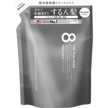 에이트 더 탈라소 스무스 리페어&아쿠아 세럼 미용액 트리트먼트 (리필) 400ml 스텔라시드
