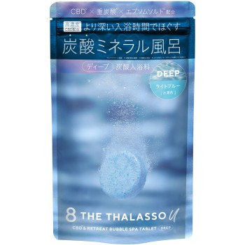 에이트 더 탈라소 유 CBD&리트리트 버블 스파 태블릿 입욕제 딥 6정 스텔라시드