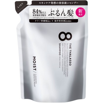 에이트 더 타라소 클렌징 리페어&모이스트 미용액 샴푸 리필 400ml 스텔라시드