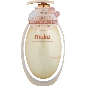 무쿠+ 모이스트 아미노젤 헤어트리트먼트 410g IUS