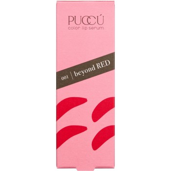 PUCCU color lip serum 001 비욘드 레드 레드