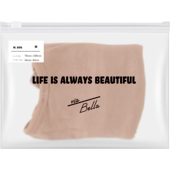 via Bella 릴랙스 핏 브라 밀크 브라운 M 오나멘트요다