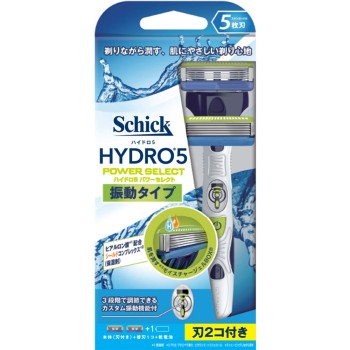 쉬크 하이드로5 파워 셀렉트 더블홀더 날 포함+교체날1개 쉬크 재팬