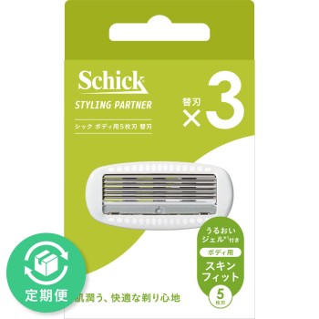 쉬크 멀티바디쉐이버교체날 3개입 쉬크 재팬