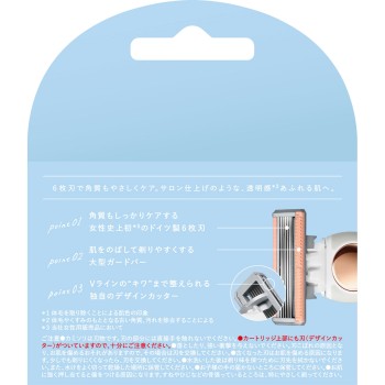 살롱플러스 톤업 바디쉐이버 교체날(3개입) 교체날3개 쉬크 재팬