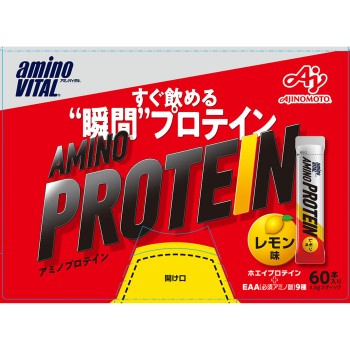 「아미노바이탈」아미노 프로틴 레몬맛 박스 4.3g×60p 아지노모토