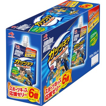 아미노바이탈젤리 가츠기아 머스캣 250g×6 아지노모토