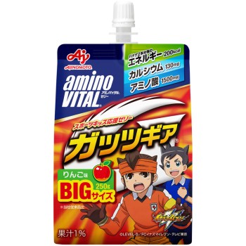 아미노바이탈젤리 가츠기어 사과 250g 아지노모토