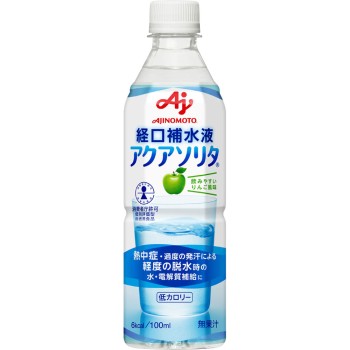경구 보수액 아쿠아소리타 케이스 500ml×24 아지노모토