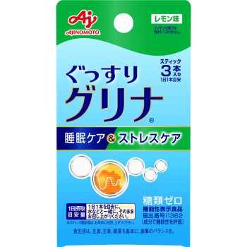 아지노모토 그리나 수면&스트레스케어 3포 아지노모토