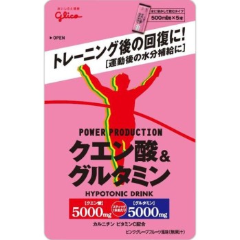 파워프로덕션 구연산&글루타민 하이포토닉드링크 62g 에자키글리코