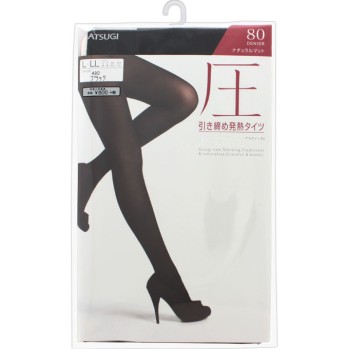 ASTIGU 【압박】 당기는조이는발열타이츠 80 L-LL 아츠기