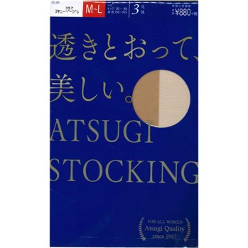 ATSUGI STOCKING 투명하고 아름다운 ML 스키니 아츠기