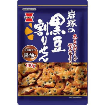 흑콩 갈라진 전병 간장맛 140g