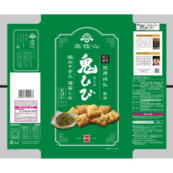 오니히비 노리시오 100g 이와쓰카제과