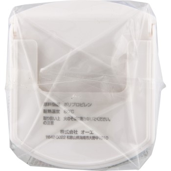 슬리프트 화장실 케이스 브러시부착 식모 화이트 오에