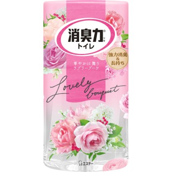 화장실 소취력 소취방향제 화장실용 거치형 러블리 부케향 400ml 에스테